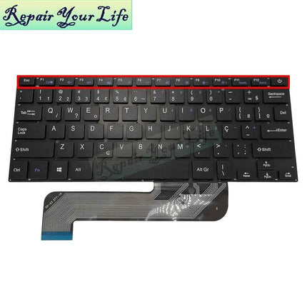 New BR-PT Brazil Laptop Keyboard For Compaq Presario 420 CQ25 Notebook Keyboards Brazilian Fit Portuguese MB27716023 YXT-NB93-64