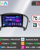 Srnubi Car Radio for Nissan Juke YF15 2010 - 2014 Carplay 4G Multimedia Video Player Navigation GPS WIFI Android Auto Autoradio