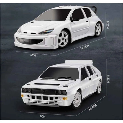 1/28 LDRC LD2802 RC Drift Car 4WD 2.4G RC Car ESC Servo RC Racing Vehicle Motor Protection Nylon Frame RTR Model RC Toys for Boy