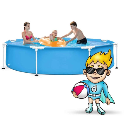 Piscina con supporto da giardino 244x51 cm 5 in 1 INTEX 28205