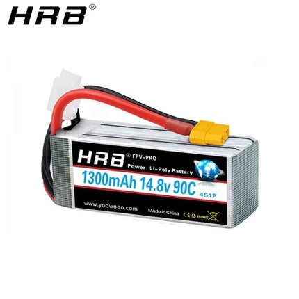 HRB Lipo Battery 2S 3S 4S 6S 1300mah 1500mah 2200mah 2600mah 5000mah 6000mah 4000mah  7.4V 11.1V 14.8V 22.2V T XT60 RC Parts