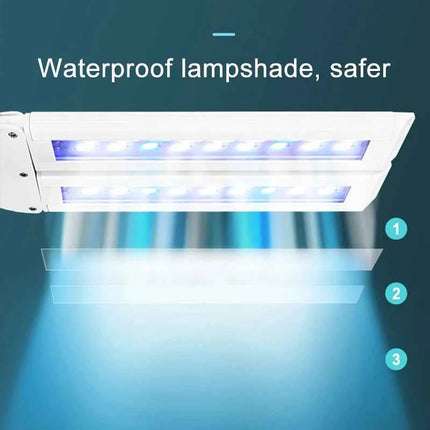 Super Bright Clip Lamp LED Aquarium Light for Aquatic Plant Grow Fish Tank Full Spectrum Timing Lamp 220-240V 30~70CM 4W 8W 13W