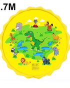 170CM Inflatable Sprinkler Play Mat for Kids Summer Outdoor Beach Games Lawn Pool Pad Toys for Children