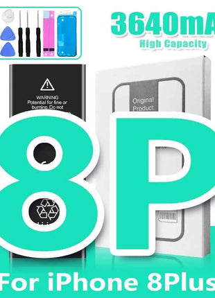 XDOU 2026 NEW Battery For iPhone 7 8 6S 6 Plus X XR 11 11Pro Xs Max High Capacity Phone Bateria + Free Tools