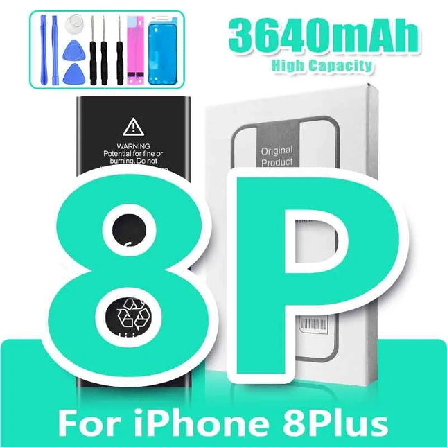 XDOU 2026 NEW Battery For iPhone 7 8 6S 6 Plus X XR 11 11Pro Xs Max High Capacity Phone Bateria + Free Tools