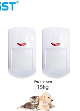 Sistema di allarme domestico intelligente PGST 4G Tuya, set combinato di allarme di sicurezza domestica wireless WiFi 433 MHz