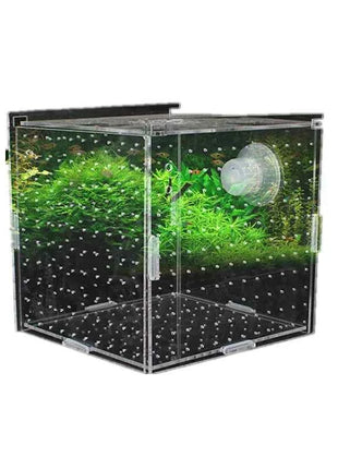Acrylic Isolation Box Fish Tank Transparent Aquarium Small Fry Incubator Breeding Box Single Double Multi-grid Isolation Net