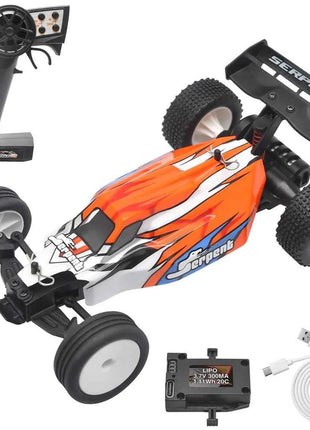 Serpent 1:24 Mini RC Car with Gyro 2.4GHz Off-Road RC Car RTR Remote Control Car Electric Toys for Adults and Kids