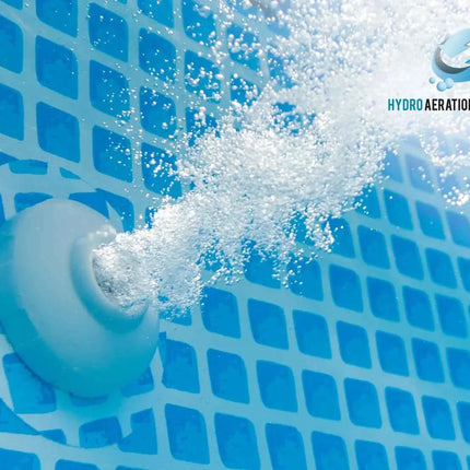 26784 Piscina fuori terra con telaio rettangolare grande 3M X 1,75M X 0,8M per adulti e bambini Materiale PVC durevole