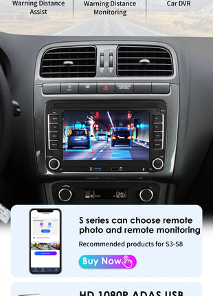 Lettore autoradio Android per VW Polo Golf 5 6 Plus PASSAT JETTA TIGUAN TOURAN SHARAN SCIROCCO CADDY Carplay Audio USB WIFI GPS