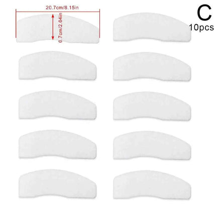 10 Pieces Clothes Dryer Exhaust Filter Universal Portable Dryer Lint Filter Replacement Filter Housing 235mm*34mm Lint Filter