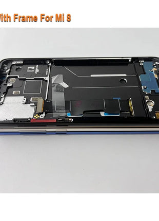 6.21 ''Super AMOLED LCD Per Xiaomi Mi 8 LCD M1803E1A Display Touch Screen Digitizer Assembly Parti di Ricambio Per Mi 8 Schermo