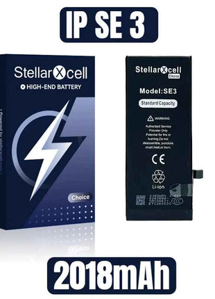 Choice StellarXcell OEM Chip Battery Replacement for IPhoneSE 7 8 X XR XS XSMAX iphone11 12pro 13mii 14pro 15Pro  Replacement