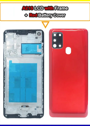 A21S LCD per Samsung Galaxy A21S A217F Display LCD Touch Screen Digitizer Sostituzione per Samsung A217F Display LCD con cornice
