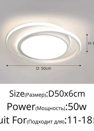 Lampada da soffitto a LED nordica Luci da soggiorno moderne Decorazione d'interni per la casa Camera da letto per bambini Sala da pranzo Lampade a sospensione a soffitto