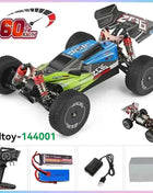 WLtoys 144010 144001 75KM/H 2.4G RC Car Brushless 4WD Electric High Speed Off-Road Remote Control Drift Toys for Children Racing