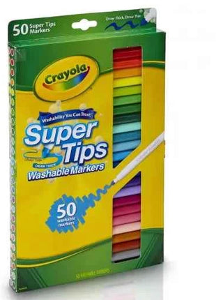 FOR Crayola 50 Colors Non Toxic Long Lasting Crayons for Kids Students School Art Craft Creative Painting Original Product