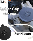 Per Nissan Murano Z50 Navara March Rogue 300ZX 350Z tergicristallo rondella fluido coperchio serbatoio acqua tappo bottiglia tubo