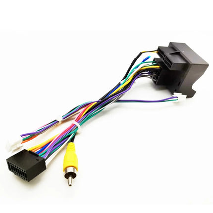 Cablaggio da 16 pin a Quadlock Quad Lock 40 pin connettore adattatore cavo per Peugeot Citroen 408 308 307 207 208 2008 C3 C4 C5
