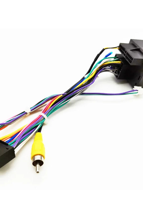 Cablaggio da 16 pin a Quadlock Quad Lock 40 pin connettore adattatore cavo per Peugeot Citroen 408 308 307 207 208 2008 C3 C4 C5