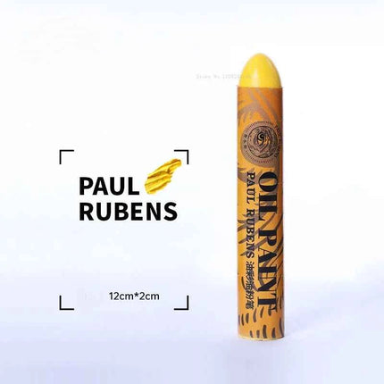 Single Rubens Oil Pastels Oil Chalk Super Soft Oil Painting Stick Art Supplies Painting Overlapping Color Embellishing Crayon