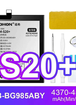 NOHON Phone Battery for Samsung Galaxy S24 S23 S22 Ultra S21 S20 Plus S10 S10E S9 S8 S7 S6 S10+ S20+ S21+ S23+ S24+ Batteries