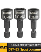 DeWalt 8/10/13mm Compact Screwdriver 1/3Pcs Power Tool Accessories N59743/N59728/N59743 Magnetic Hex Socket