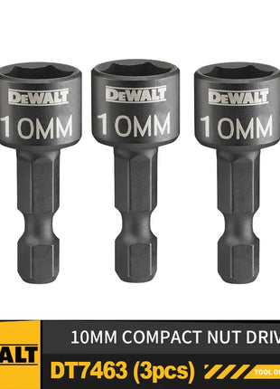 DeWalt 8/10/13mm Cacciavite compatto Accessori per elettroutensili da 1/3 pezzi N59743/ N59728/ N59743 Presa magnetica esagonale