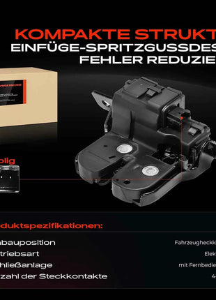 Frankberg 1x Serratura Portellone per BMW Serie 2 Cabriolet F23, Serie 2 Coupé F22, F87 51247304559