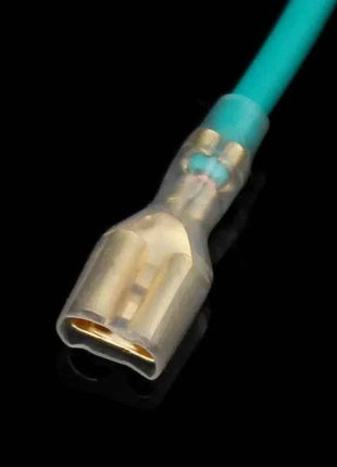 Kit di terminali a crimpare da 2.8/4.8/6.3mm, connettori a forcella maschio/femmina in rame con guaina isolante, scatola di connettori elettrici