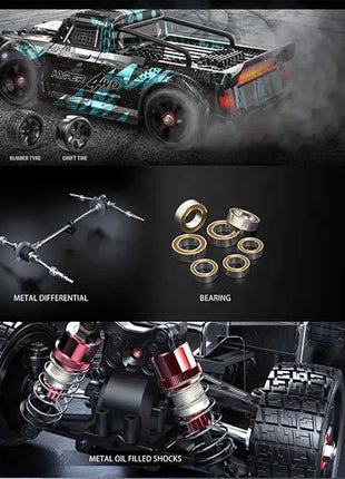 Hyper Go MJX 14303 14302 14301 1/14 4WD RC Car 65km/h Brushless 2.4G Remote Control Car Off-road High Speed RC Cars Truck Toy