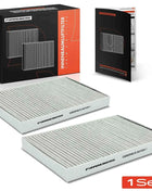 Filtro Abitacolo Frankberg 2x a Carbone Attivo per Iveco Daily IV 45C18 Daily V 50C15 Bus Box 3802821 349 115LA439 CU2952 349115