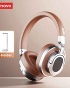 Lenovo LE602 Bluetooth 6.0 Over-Ear Headsets HiFi Stereo Sound Fashionable Music Earphones ENC HD Call Wireless Wired Headphones