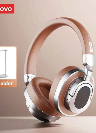 Lenovo LE602 Bluetooth 6.0 Over-Ear Headsets HiFi Stereo Sound Fashionable Music Earphones ENC HD Call Wireless Wired Headphones