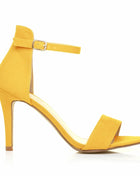 New Sexy Women's 9cm High Heel Shoes, Summer Ankle Strap Sandals, Red Party and Wedding Shoes