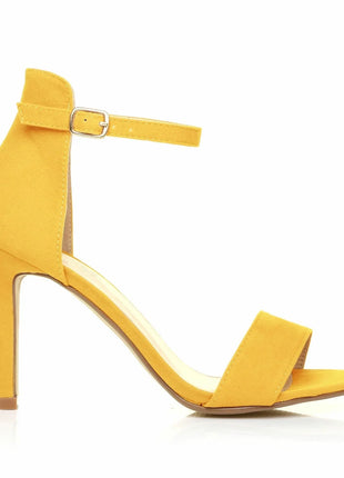New Sexy Women's 9cm High Heel Shoes, Summer Ankle Strap Sandals, Red Party and Wedding Shoes