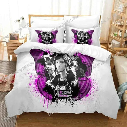 3D Game Life is Strange Before the Storm Comfortable Duvet Cover Pillowcase Bedding Set Children Bedroom Decoration Home Textile