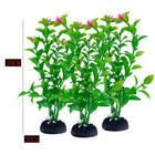 Artificial Aquarium Decor Plants Water Weeds Ornament Aquatic Fish Tank Simulation Grass Flower Decoration Accessories