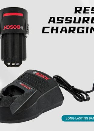 Trapano Elettrico Bosch Professional GSR120-LI 12V, Avvitatore a Batteria Multifunzione per Fai-da-Te, Utensile Elettrico