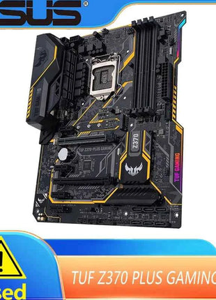 ASUS TUF Z370-PLUS GAMING Z370 LGA 1151 Motherboard LGA 1151 For i7-8700K i5-8600K i7-9700K CPU DDR4 M.2 HDMI Gaming Mainboard
