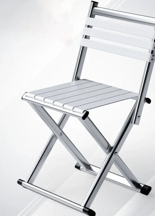 Sedia pieghevole Schienale Sedia pieghevole portatile da esterno Barbecue da campeggio Sgabello da pesca ultraleggero Mobili da esterno 자 캠핑자