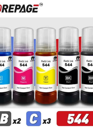 544 103 104 522 Dye Ink For Epson Ecotank with L3250 L4150 L1110 2750 L3100 4700 4750 ET-2400 ET-2720 Printer Compatible Desktop