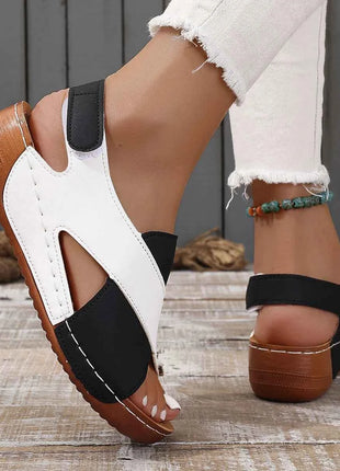 Scarpe estive sandali da donna taglie forti scarpe da passeggio scarpe Casual da donna sandali con zeppa scarpe da donna calzature da donna sandalo da donna