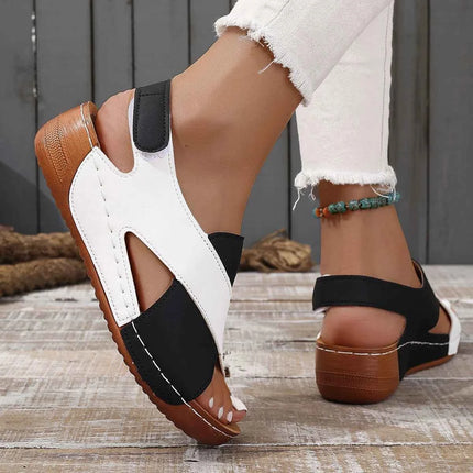 Scarpe estive sandali da donna taglie forti scarpe da passeggio scarpe Casual da donna sandali con zeppa scarpe da donna calzature da donna sandalo da donna
