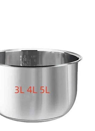 Pentola Interna Midea in Acciaio Inox 304 - 3L 4L 5L per Rice Cooker FS3010/70