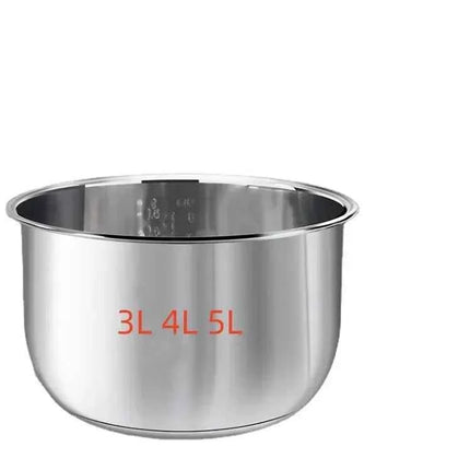 Pentola Interna Midea in Acciaio Inox 304 - 3L 4L 5L per Rice Cooker FS3010/70