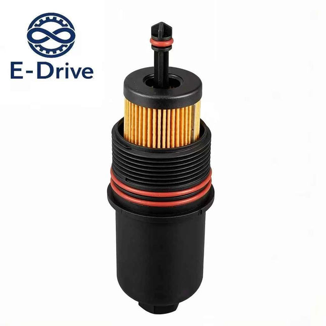Oil Filter Cap Cover Compatible with Ford Fusion F-150 2.7L V6 Replace FT4Z-6A832-C OX1177D FT4Z6A832C FT4Z6A832A FT4Z6731A