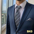 Set Cravatta e Fazzoletto Uomo Colorato 160cm - Accessori Matrimonio