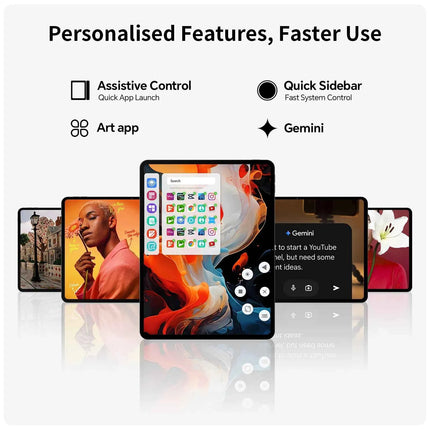 Teclast Artpad Pro Tablet 12.7'' 2176X1600 UHD Helio G99 Android 15 Max. 20Gb RAM 256Gb ROM 4G LTE Dual SIM 10000mAh Ricarica Rapida 30W AI Hyper Audio Pulsante Intelligente