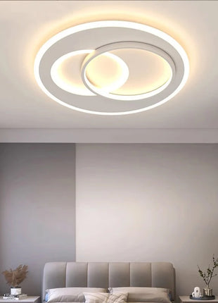 Lampada da soffitto moderna a LED Luci da soggiorno ultrasottili quadrate con telecomando Camera da letto Studio Sala da pranzo Decorazioni per la casa Apparecchio di illuminazione